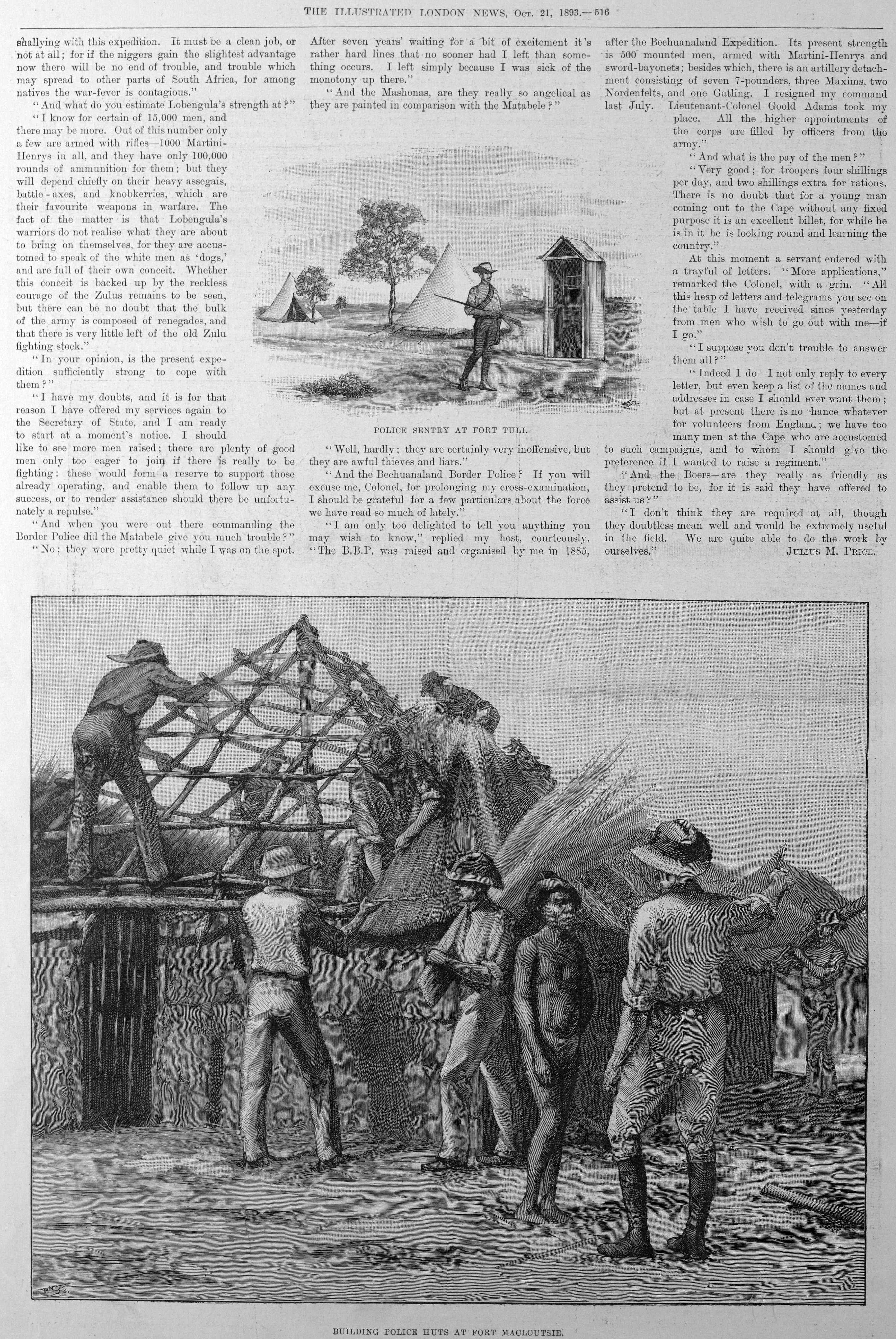 first Matabele war